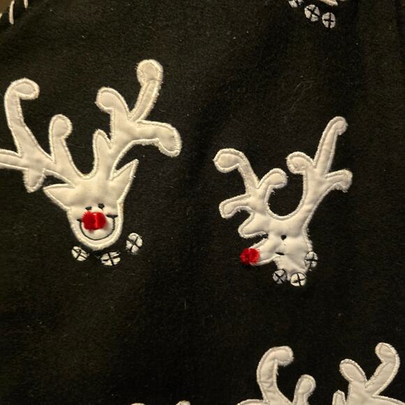 Life Style Christmas Reindeer Wool Blend Vest - Picture 3 of 4